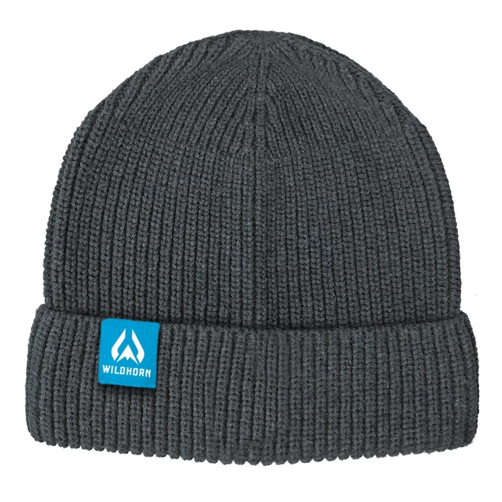 Wildhorn Graphite Ski Beanie Gray Knit